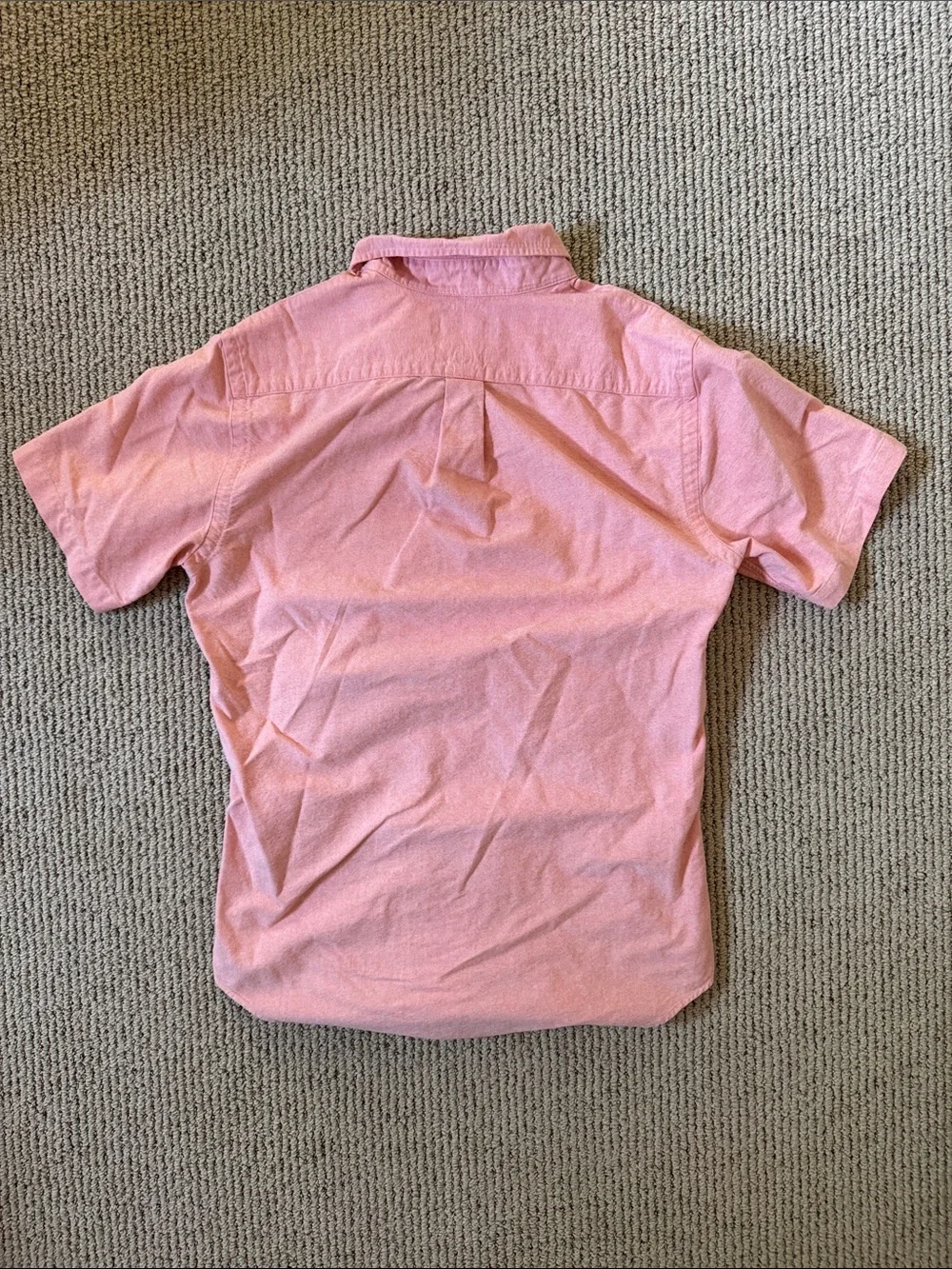 Ralph Lauren Short-Sleeve Button-Down Shirt in Pink